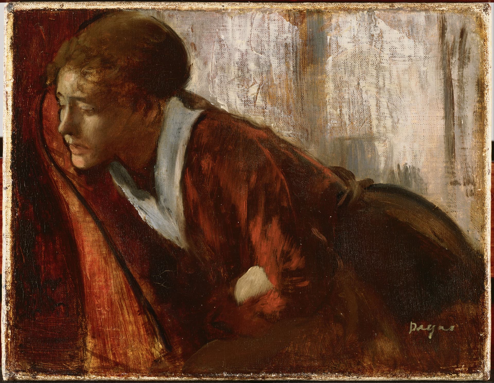 Melancholy, Edgar Degas