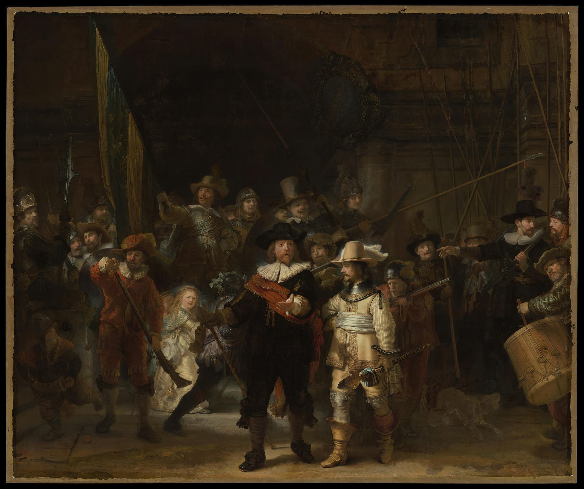 The Night Watch, Rembrandt van Rijn, 1642